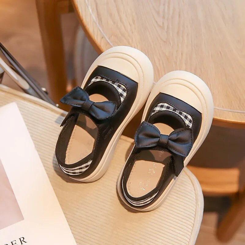 2023. g. Jauns, mīksts, elpojošs, vienkāršs bērnu apavi loku režģis Neslīdošs, apaļš purngals Audekla apavi meitenēm čības Bērnu ikdienas apavi jauki