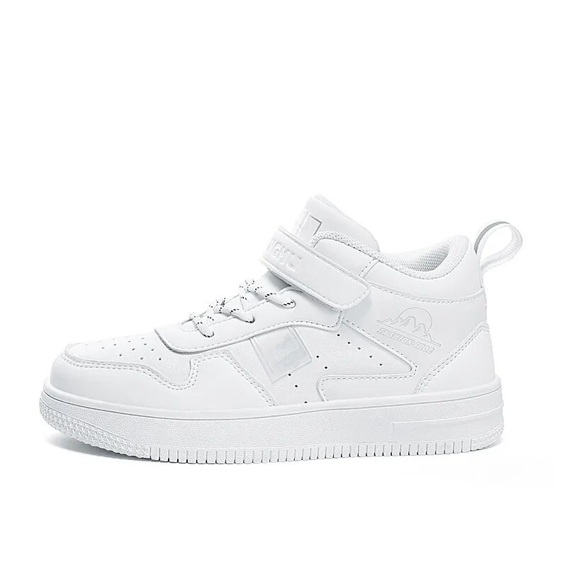 Bijele tenisice za djevojčice Dječje cipele Modne kožne ravne visoke tenisice Prozračne dječje školske ležerne tenisice za djevojčice