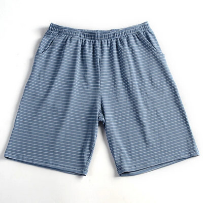 Vasaros namų apranga Laisvi miegui skirti šortai Vyriški miegui skirti drabužiai Laisvalaikis miegui medvilnė Patogios ir kvėpuojančios jaunystės trumpos kelnės