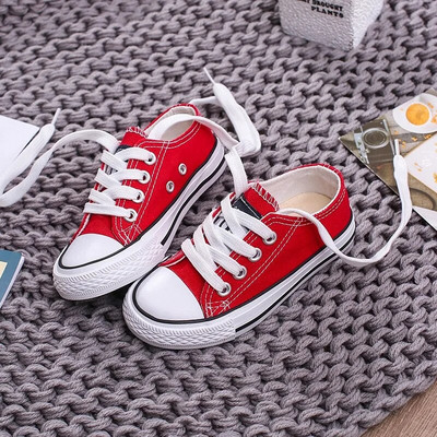 Školske cipele Moda za dječake Tenisice slatkih boja Ženske kratke platnene tkanine za djevojčice Kvalitetna vanjska strana Putna platnena odjeća Proljeće Jesen