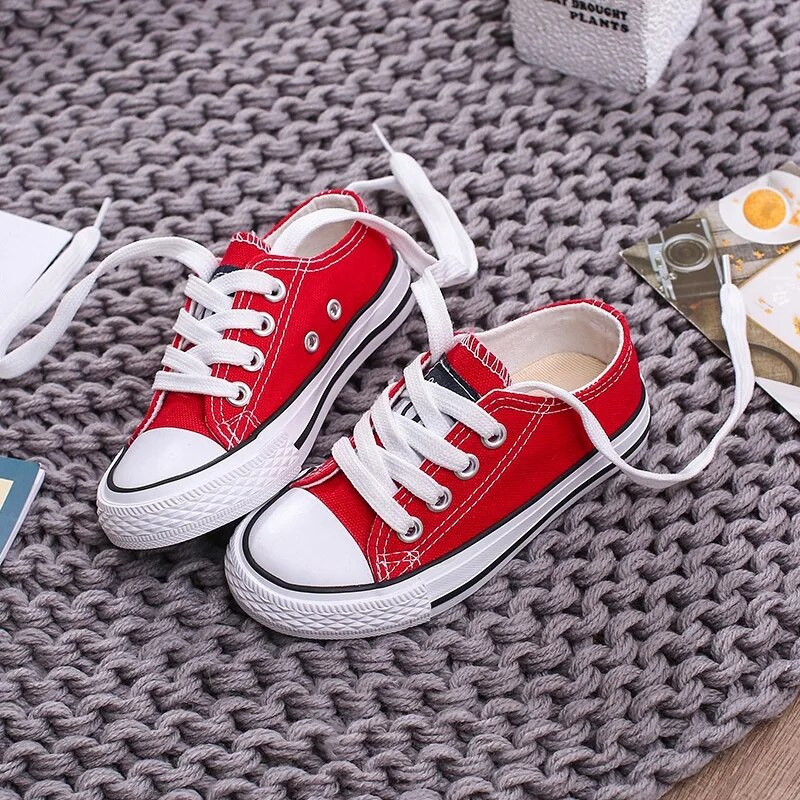 Školske cipele Moda za dječake Tenisice slatkih boja Ženske kratke platnene tkanine za djevojčice Kvalitetna vanjska strana Putna platnena odjeća Proljeće Jesen