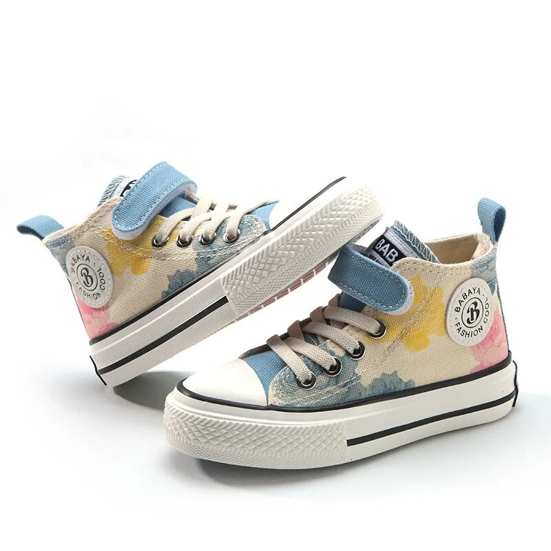 Dječje cipele za djevojčice dječje platnene cipele ležerne tenisice za dječake zapatillas cipele za djevojčice Bijela Visoka moda buty tenis infantil