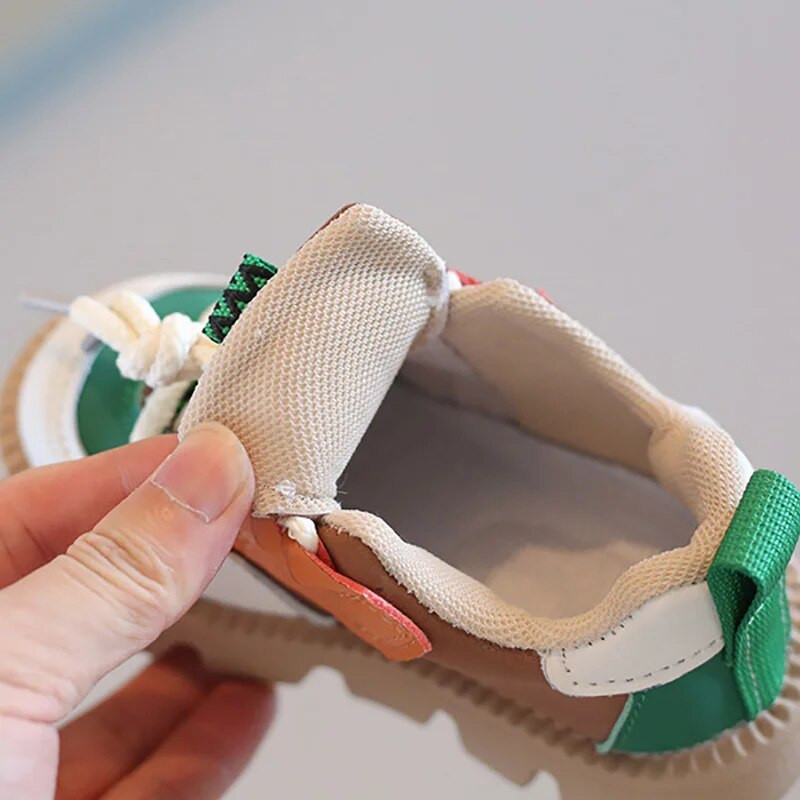 Dječje tenisice Dječaci Djevojčice Ležerne sportske lagane dječje cipele Prozračne PU kožne protuklizne dječje tenisice Veličina 21-30