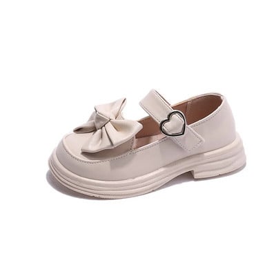 Madingi vaikams Universalūs juodi uniforma mokykliniai batai lankas Meilė sagtis vaikams Madingi laisvalaikio batai Drop Shipping 2023 Nauja paprasta