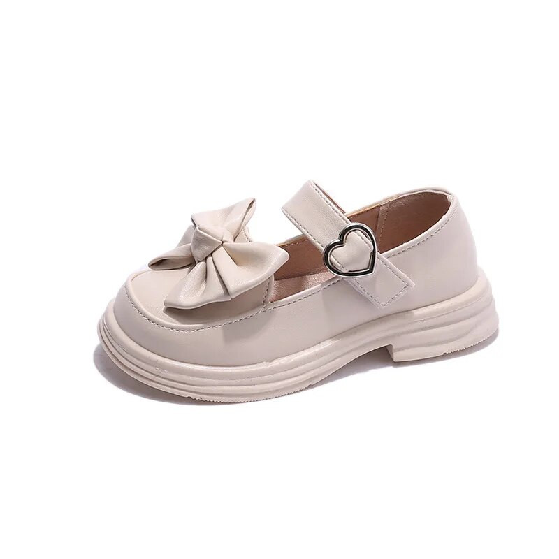 Madingi vaikams Universalūs juodi uniforma mokykliniai batai lankas Meilė sagtis vaikams Madingi laisvalaikio batai Drop Shipping 2023 Nauja paprasta