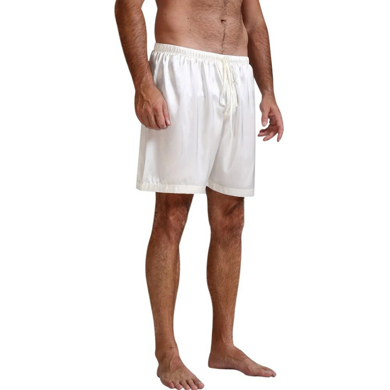 Meeste siidist satiinist pidžaamad pidžaamapüksid salongipüksid, magamispüksid tasuta p&p S~4XL Plus