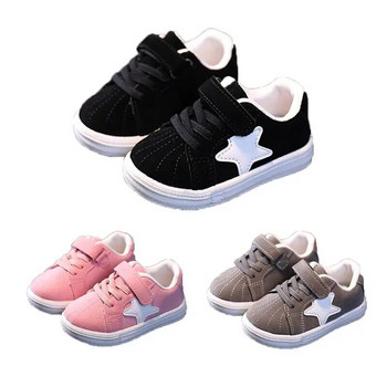 2022 Νεότερα παιδικά παπούτσια για βρέφη και αγόρια Αντιολισθητικά παιδικά πάνινα παπούτσια από μαλακό καουτσούκ Casual Flat παπούτσια Παιδικά νούμερα 21-30