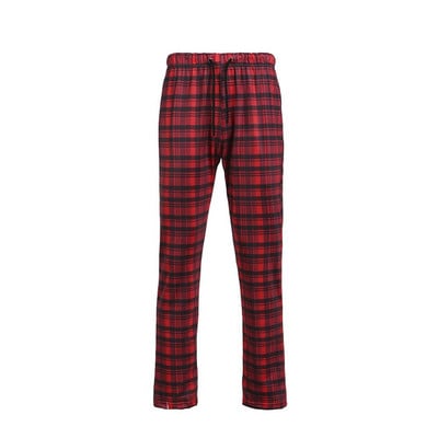 Veličina M-2XL Ležerne široke hlače Hlače Muške široke donje hlače za spavanje Karirane flanelske salonske hlače/pidžama hlače