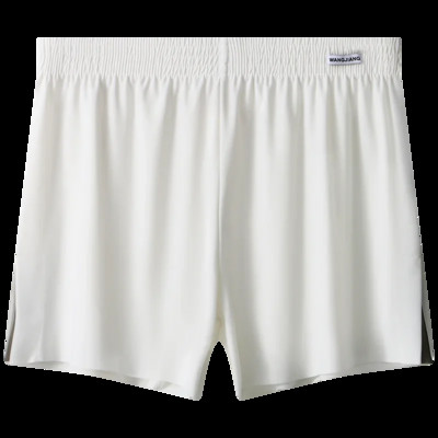 WJ vīriešu ledus zīda šorti bikses bikses pidžamas bikses vasaras forši ērti īpaši plāni elpojoši šorti