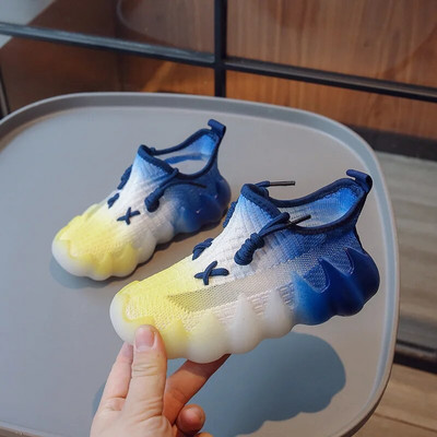 Dječje tenisice Dječje prve hodalice za dječake i djevojčice Sportske mrežaste prozračne tenisice za trčanje Mekano dno proljeće ljeto