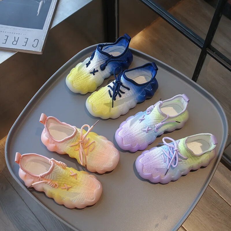 Dječje tenisice Dječje prve hodalice za dječake i djevojčice Sportske mrežaste prozračne tenisice za trčanje Mekano dno proljeće ljeto