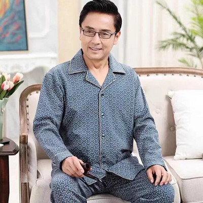 Muški komplet pidžama s mekim dugim rukavima, odijelo za spavanje, 2021. Nova muška odjeća za spavanje, noćna kućna odjeća, ležerna pidžama, pidžama Hombre