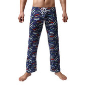 Odjeća za spavanje Pidžame Muške hlače Ropa Interior Hombre Pijama Hombre Printed Classic Home Pants Muške pidžame Spavaćica Donje rublje Muško