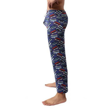 Спално облекло Пижами Мъжки панталони Ropa Interior Hombre Pijama Hombre Printed Classic Home Pants Мъжки пижами Нощница Бельо Мъжки