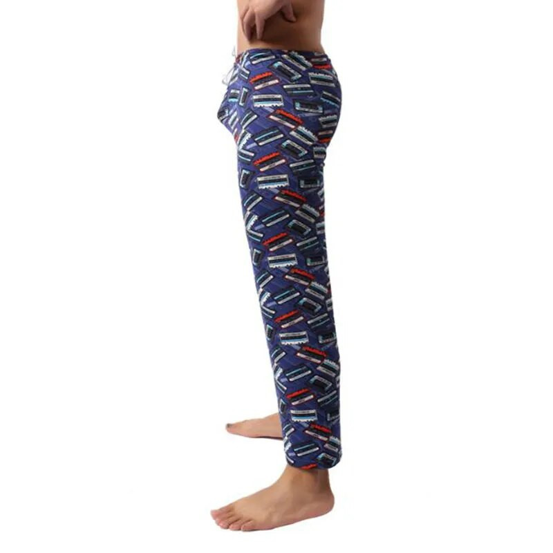 Odjeća za spavanje Pidžame Muške hlače Ropa Interior Hombre Pijama Hombre Printed Classic Home Pants Muške pidžame Spavaćica Donje rublje Muško