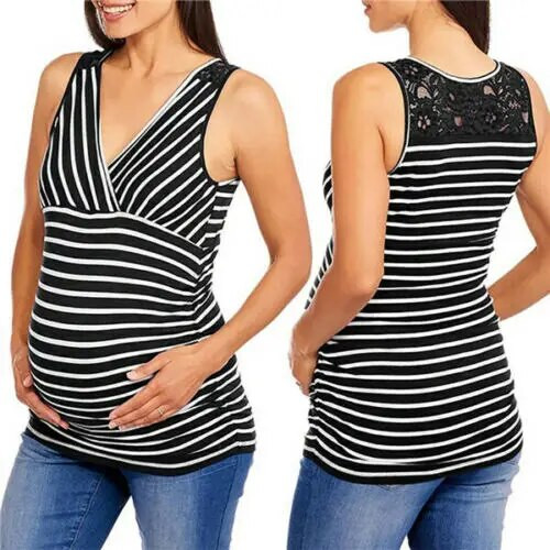 Rasedatele mõeldud riided Naiste pitstriip Rasedatele Rasedatele Riided Imetamine Imetamine Topid Tee