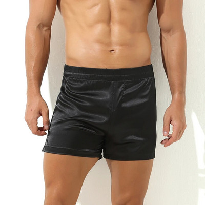 Muške kratke hlače, pidžame, hlače, mekane hlače za spavanje, svilene satenske odjeće za kupanje, noćne hlače, pidžame, donji dio kućne odjeće, muške