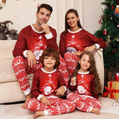 Jõuludeks sobivad pereriided, ema isa, lapsed, 2-osaline pidžaamakomplekt, väikelaste vankrid, vabad magamisriided, jõulud, pere välimusega pidžaamad