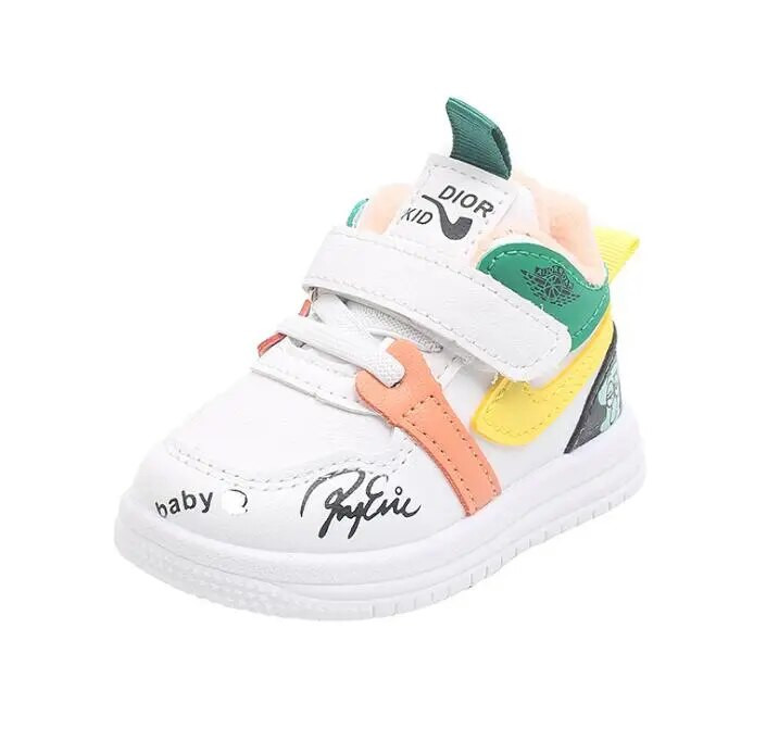 Dječja topla obuća Dječja sportska obuća za dječake Djevojčice Beba mala djeca Dječje ravne tenisice Modne ležerne meke cipele