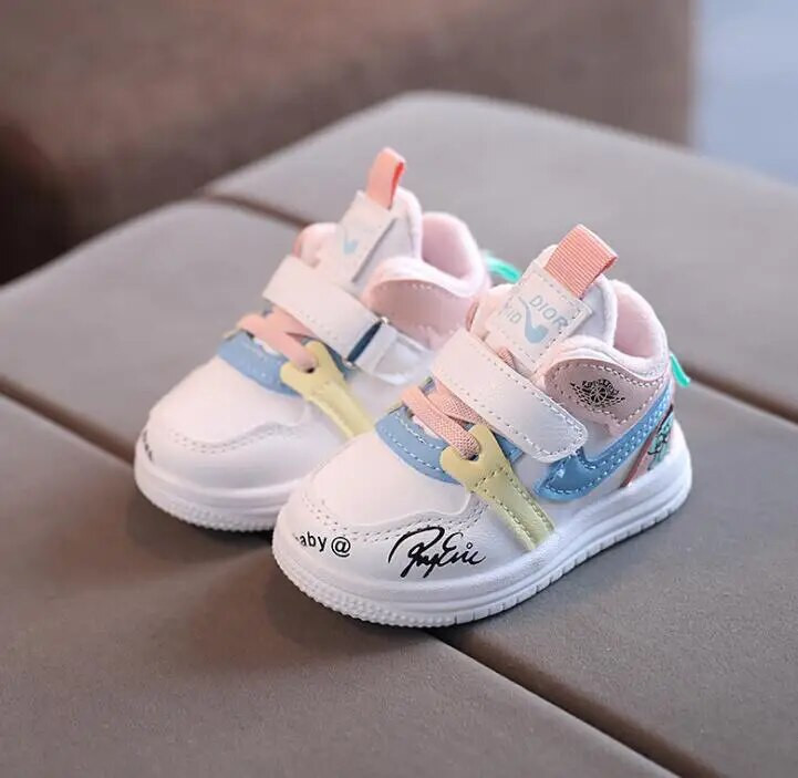 Dječja topla obuća Dječja sportska obuća za dječake Djevojčice Beba mala djeca Dječje ravne tenisice Modne ležerne meke cipele