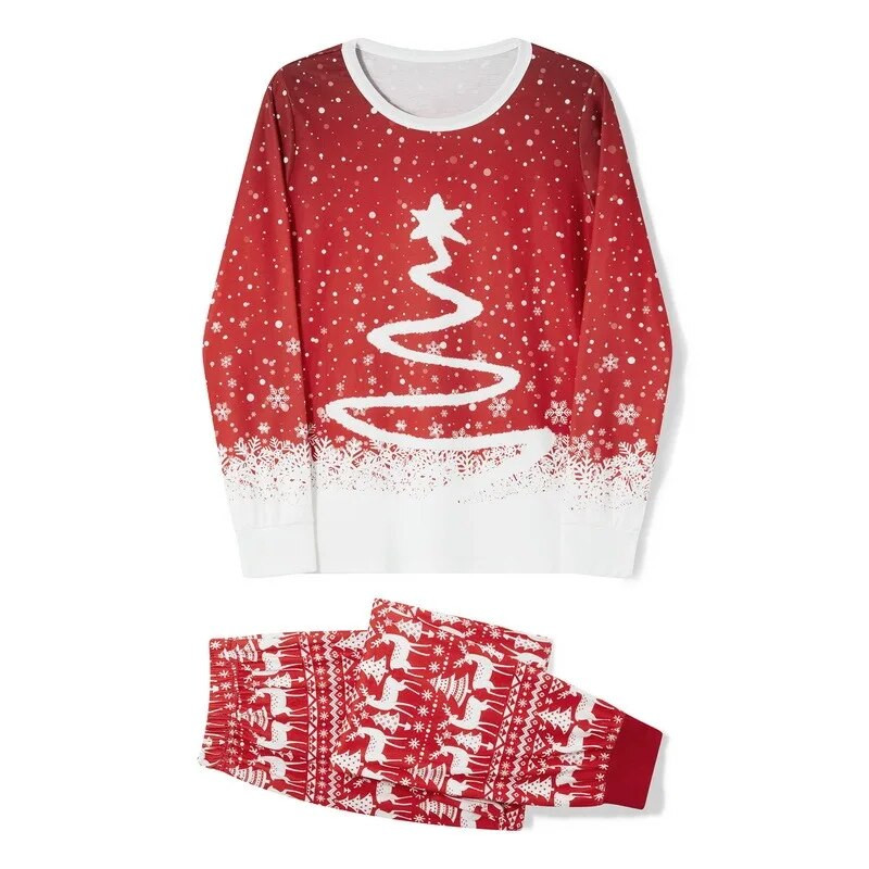 Obiteljski božićni set pidžama za odrasle, majke, djecu, božićne božićne obiteljske kombinacije, božićne pidžame za 2023., obiteljska odjeća