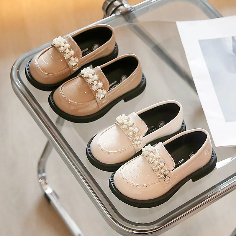 Dječje mokasine Kožne cipele za djevojčice Cipele za princeze sa vještim dijamantom Dječje ravne cipele Oxford cipele Cipele s platformom Cipele za slobodno vrijeme za bebe
