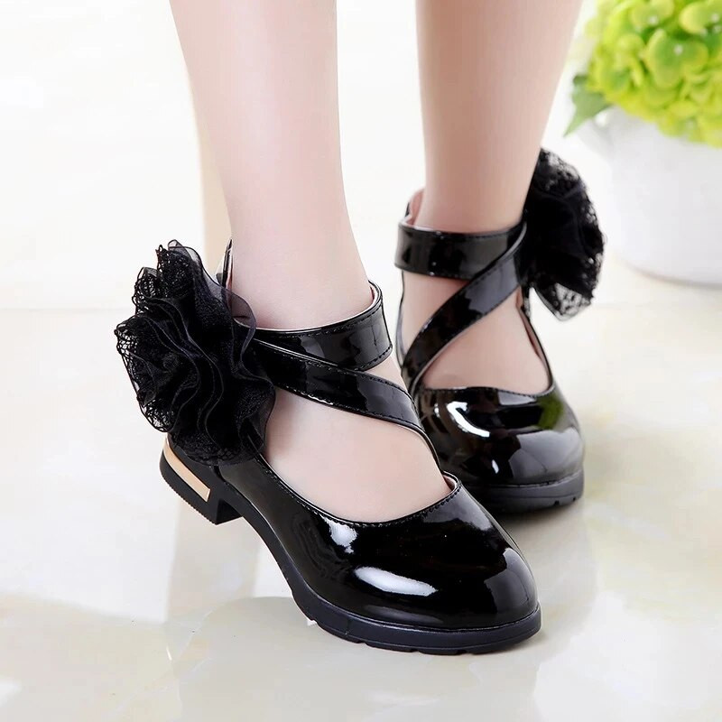 Klassikalised printsessikingad 2023 kevad-sügis Lastejalatsid Koolitüdrukute vabaajajalatsid Teismeliste pulmapeo tantsukingad