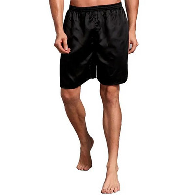 Vruća rasprodaja Nove muške satenske ljetne nove kratke hlače pidžame pidžame muške ležerne dnevne kratke hlače labave mekane donji dijelovi za spavanje 3XL 4XL 5XL