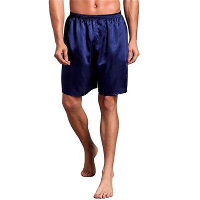 Vruća rasprodaja Nove muške satenske ljetne nove kratke hlače pidžame pidžame muške ležerne dnevne kratke hlače labave mekane donji dijelovi za spavanje 3XL 4XL 5XL