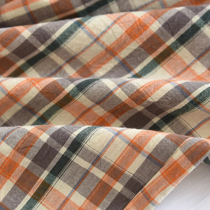 Fdfklak Nova karirana muška pidžama Hlače Proljeće Ljeto Jesen Pamučne kućne hlače Široke ležerne hlače za spavanje Muške hlače