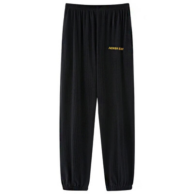 Muške pidžame, jesenske pamučne duge hlače, japanski stil, jednostavan elastični struk, ležerne velike veličine L-4XL, rešetkaste muške donje hlače za kućno spavanje