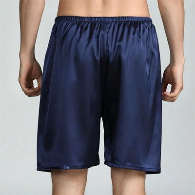 CLEVER-MENMODE Muškarci Ležerna kućna spavaćica Satenska pidžama Kratke pidžame Donji dio pidžame Bokserice Kratke hlače Lounge Homewear