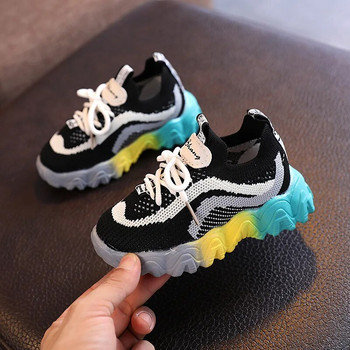 2023 Νεότερα παιδικά παπούτσια για βρεφικά κορίτσια και αγόρια Αντιολισθητικά παιδικά πάνινα παπούτσια από μαλακό καουτσούκ Casual Flat παπούτσια Παιδικά νούμερα 21-30