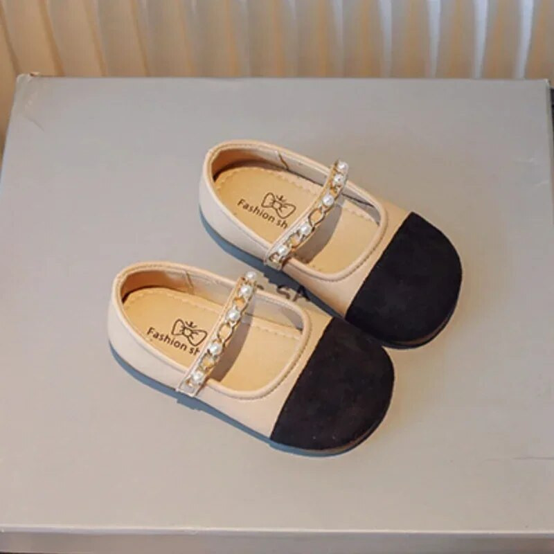 Dječje kožne cipele Elegantne cipele za bebe Modne patchwork dječje jednostruke cipele Causal Prozračne ravne cipele Cipele za djevojčice Princess