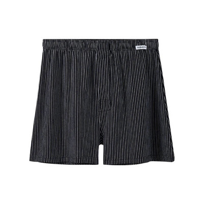 Pidžama hlače od 100% pamuka 4XL Široke udobne bokserice i gaćice Prozračne donji dio međunožja na kopčanje Muške gaćice Donje rublje za spavanje