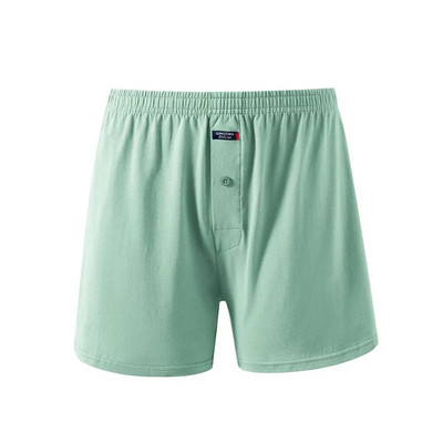 Pidžama hlače od 100% pamuka 4XL Široke udobne bokserice i gaćice Prozračne donji dio međunožja na kopčanje Muške gaćice Donje rublje za spavanje