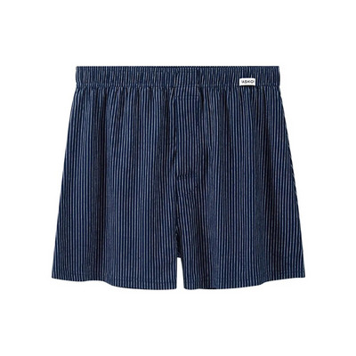 Pidžama hlače od 100% pamuka 4XL Široke udobne bokserice i gaćice Prozračne donji dio međunožja na kopčanje Muške gaćice Donje rublje za spavanje