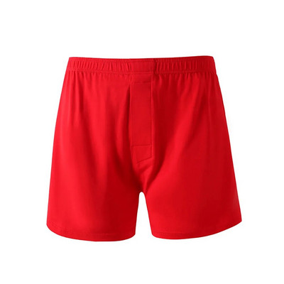 Pidžama hlače od 100% pamuka 4XL Široke udobne bokserice i gaćice Prozračne donji dio međunožja na kopčanje Muške gaćice Donje rublje za spavanje