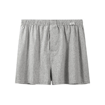 Pidžama hlače od 100% pamuka 4XL Široke udobne bokserice i gaćice Prozračne donji dio međunožja na kopčanje Muške gaćice Donje rublje za spavanje