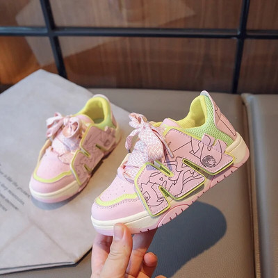 Nove modne dječje protuklizne meke tenisice Djevojčice Dječaci Ležerne cipele za malu djecu Slatke tenisice za trčanje Proljetne dječje sportske tenisice