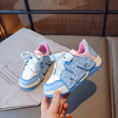 Nove modne dječje protuklizne meke tenisice Djevojčice Dječaci Ležerne cipele za malu djecu Slatke tenisice za trčanje Proljetne dječje sportske tenisice