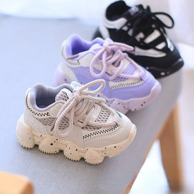 Dječja obuća Nova sportska obuća za dječake Obuća za bebe tate Djevojčice Mrežaste cipele s prozračnim mekanim potplatom Ležerna obuća Obuća za bebe krossovki detskie