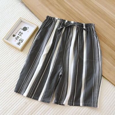 Modne karirane kratke hlače donje hlače za spavanje muške hlače za spavanje meke kućne kratke hlače od 100% pamuka muške ležerne pidžame hlače muške Vruće rasprodaje