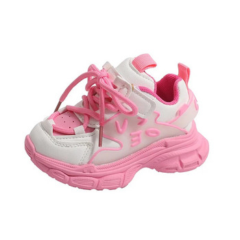 Детски обувки Мода за момичета Ежедневни маратонки Момчета Спортни обувки Прохождащи деца Удобни долни обувки Студентски обувки Неплъзгащи се обувки