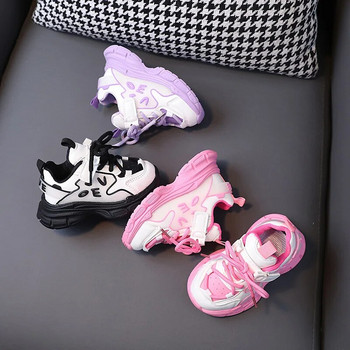 Παιδικά παπούτσια για κορίτσια Μόδα Casual Αθλητικά Παπούτσια Αγόρια Αθλητικά Παπούτσια για νήπια Άνετα παπούτσια στο κάτω μέρος Μαθητικά παπούτσια Αντιολισθητικά παπούτσια