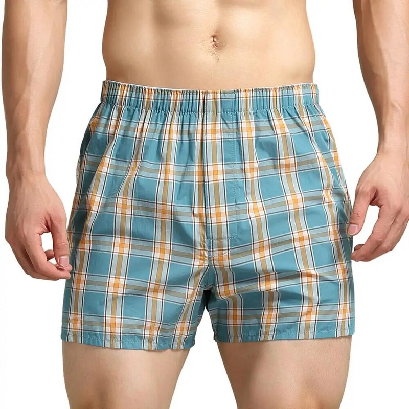 SEOBEAN muške donji dio pidžame Bokserice Dugo seksi donje rublje Boksačice Široke kratke hlače Donji dio kućnog salona za spavanje