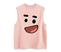 Alherff vīriešu 100% tīras kokvilnas naktskrekls, smaidošs, mētelis, jauks un ērts vasaras ikdienas pidžamas