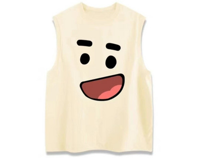 Alherff vīriešu 100% tīras kokvilnas naktskrekls, smaidošs, mētelis, jauks un ērts vasaras ikdienas pidžamas