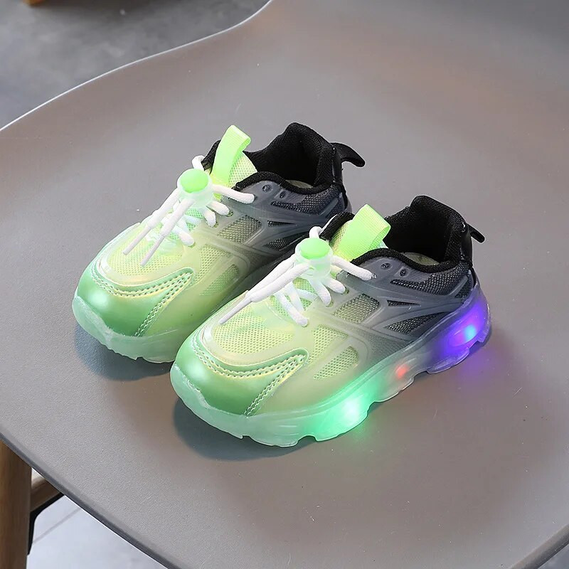 Zapatillas Kid LED Light szabadidős cipők 2023 nyár új platform teniszcipő sportcipő futócipő KidShoe fiú/lány cipő Sapato