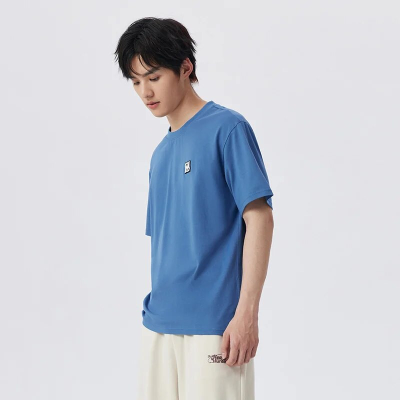 Semir T krekls ar īsām piedurknēm vīriešu pavasara ērts kokvilnas T krekls ikdienas pamata modes mājas pidžamas